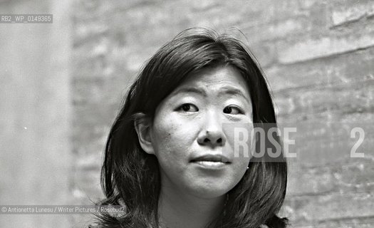 Japanese writer Banana Yoshimoto at Romes International Literature Festival..Copyright©Antionetta Lunesu/Writer Pictures/Rosebud2