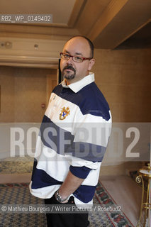 Carlos Ruiz Zafon..copyright©Mathieu Bourgois/Writer Pictures/Rosebud2