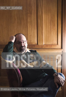 Carlos Ruiz Zafon, photographed in London..copyright©Adrian Lourie/Writer Pictures/Rosebud2