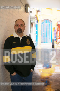 Carlos Ruiz Zafon, photographed in London..copyright©Adrian Lourie/Writer Pictures/Rosebud2