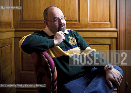 Carlos Ruiz Zafon, photographed in London..copyright©Adrian Lourie/Writer Pictures/Rosebud2