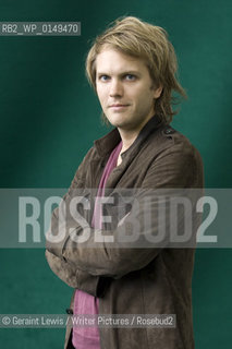 Florian Zeller, French Author and Writer..Copyright©Geraint Lewis/Writer Pictures/Rosebud2