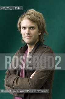 Florian Zeller, French Author and Writer..Copyright©Geraint Lewis/Writer Pictures/Rosebud2