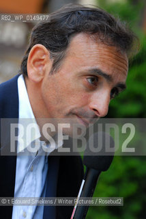 Image ID:  .Eric Zemmour  Author of -  Le premier sexe, Denoel Indigne.at Paris, France..©Copyrigh©t Edouard Smekens/Writer Pictures/Rosebud2
