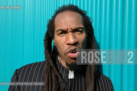 British poet Benjamin Zephaniah at the Vancouver International Writers and Readers Festival 2007...Copyright©Pascal Saez/Writer Pictures/Rosebud2