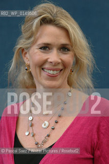 Writer Sofka Zinovieff at the Edinburgh International Book Festival 2007. ..Copyright©Pascal Saez/Writer Pictures/Rosebud2