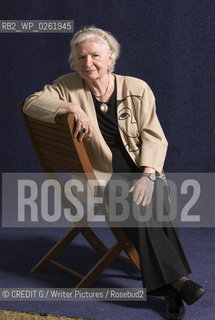 P D James,crime writer,her latest book is The Lighthouse..©CREDIT G/Writer Pictures/Rosebud2