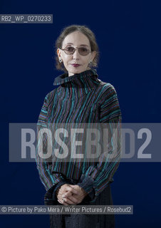 Joyce Carol Oates during the Edinburgh International Book Festival 2012 in Charlotte Square Gardens. Photograph taken 20/08/2012..©Picture by Pako Mera/Writer Pictures/Rosebud2