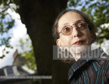 Joyce Carol Oates Novelist and writer at The Edinburgh International Book Festival.  Photograph taken 20/08/2012..©Picture by Geraint Lewis/Writer Pictures/Rosebud2