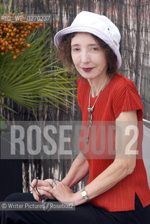 Joyce Carol Oates, American writer, photographed in Spain, 1st September 2010.
©Writer Pictures/Rosebud2