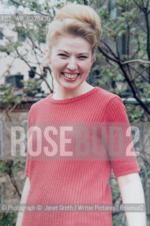 Janet Groth as a younger woman during her employment at the New Yorker magazine.Circa 1957..©Photograph © Janet Groth/Writer Pictures/Rosebud2