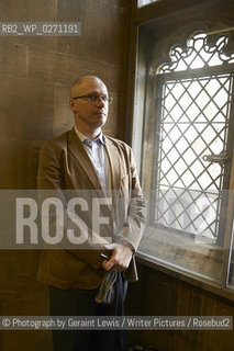 Aleksander Hemon at Christchurch College, The Oxford  Literary Festival.16th March 2013..©Photograph by Geraint Lewis/Writer Pictures/Rosebud2