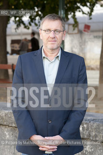 Gregoire Delacourt.Photographed on 8th September 2012..©Picture by Mathieu Bourgois/Writer Pictures/Rosebud2