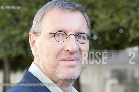 Gregoire Delacourt.Photographed on 8th September 2012..©Picture by Mathieu Bourgois/Writer Pictures/Rosebud2