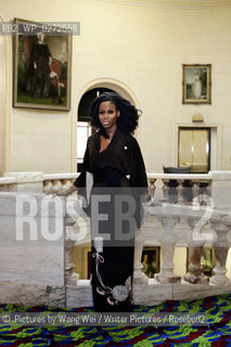 Taiye Selasi, writer who was born in london, raised in Boston, lives in New York, New Delhi and Rome. She writes stories, essays, scripts and books. She makes pictures both still and moving..©.Pictures by Wang Wei/Writer Pictures/Rosebud2