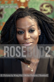 Taiye Selasi, writer who was born in london, raised in Boston, lives in New York, New Delhi and Rome. She writes stories, essays, scripts and books. She makes pictures both still and moving..©.Pictures by Wang Wei/Writer Pictures/Rosebud2
