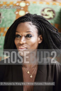 Taiye Selasi, writer who was born in london, raised in Boston, lives in New York, New Delhi and Rome. She writes stories, essays, scripts and books. She makes pictures both still and moving..©.Pictures by Wang Wei/Writer Pictures/Rosebud2