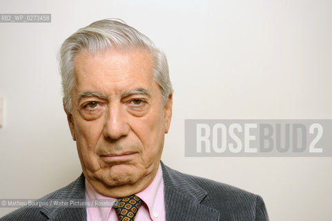 Mario Vargas LLosa..copyright©Mathieu Bourgois/Writer Pictures/Rosebud2