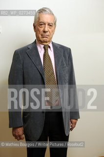 Mario Vargas LLosa..copyright©Mathieu Bourgois/Writer Pictures/Rosebud2