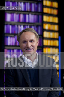 Dan Brown, American author photographed in Paris in May 2013 while on a promotional tour for his new book Inferno..©Picture by Mathieu Bourgois/Writer Pictures/Rosebud2