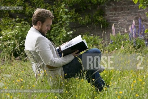 Huw Lewis-Jones at 2013 Borders Book Festival, Melrose.15th June 2013..©Photograph by Lloyd Smith/Writer Pictures/Rosebud2