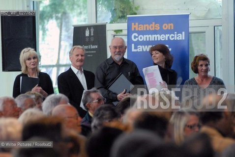 L-R: Joanna Lumley, David Robb, Michael MacKenzie, Briony McRoberts and©Writer Pictures/Rosebud2