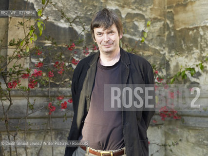 Ian Rankin, Scottish Crime writer  at The Oxford Literary Festival at Christchurch College Oxford. Taken 27th March 2012..©Credit Geraint Lewis/Writer Pictures/Rosebud2