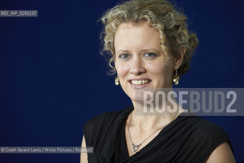 Elanor Dymott, writer and novelist. Debut novel is Contact Leaves A Trace. Pictured at the Edinburgh International Book Festival. Taken 15th August 2012..©Credit Geraint Lewis/Writer Pictures/Rosebud2