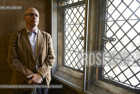 Aleksander Hemon at Christchurch College, The Oxford  Literary Festival.16th March 2013..©Photograph by Geraint Lewis/Writer Pictures/Rosebud2