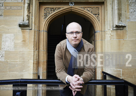 Aleksander Hemon at Christchurch College, The Oxford  Literary Festival.16th March 2013..©Photograph by Geraint Lewis/Writer Pictures/Rosebud2