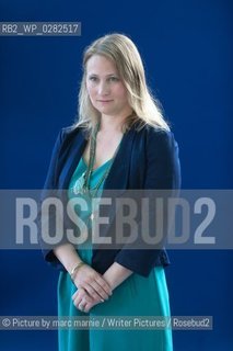 Jessica Brockmole at Edinburgh International Book Festival 2013 .26th August 2013..©Picture by marc marnie/Writer Pictures/Rosebud2