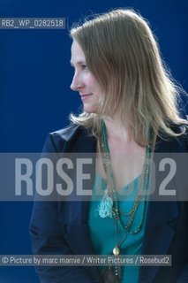 Jessica Brockmole at Edinburgh International Book Festival 2013 .26th August 2013..©Picture by marc marnie/Writer Pictures/Rosebud2
