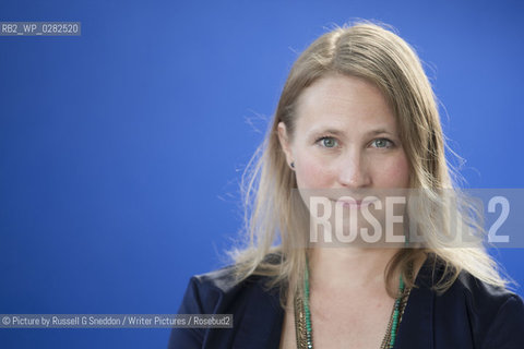 Jessica Brockmole at the Edinburgh International Book Festival, Charlotte Square Gardens, Edinburgh. 26th August 2013..©Picture by Russell G Sneddon/Writer Pictures/Rosebud2