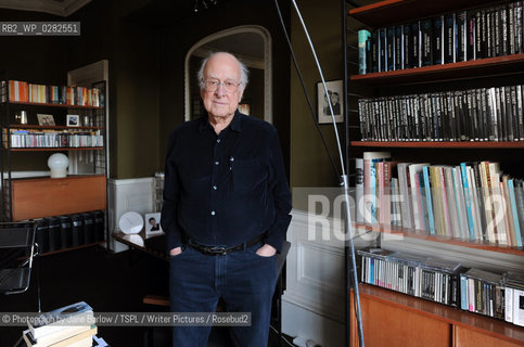 Peter Higgs (Professor) at his home in New Town, Edinburgh.14th February 2013..©Photograph by Jane Barlow/TSPL/Writer Pictures/Rosebud2