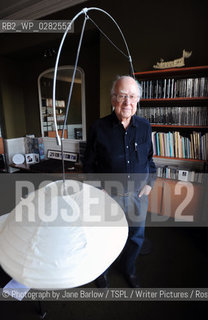 Peter Higgs (Professor) at his home in New Town, Edinburgh.14th February 2013..©Photograph by Jane Barlow/TSPL/Writer Pictures/Rosebud2