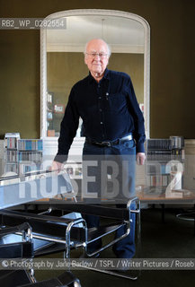 Peter Higgs (Professor) at his home in New Town, Edinburgh.14th February 2013..©Photograph by Jane Barlow/TSPL/Writer Pictures/Rosebud2
