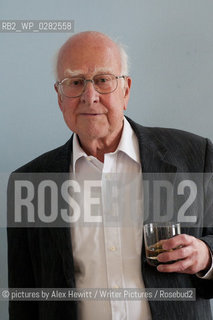 Professor Peter Higgs  at Borders Book Festival 2012. Taken 15th June 2012.Harmony House in Melrose, The Scottish Borders..©pictures by Alex Hewitt/Writer Pictures/Rosebud2
