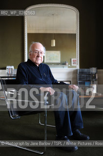 Peter Higgs (Professor) at his home in New Town, Edinburgh.14th February 2013..©Photograph by Jane Barlow/TSPL/Writer Pictures/Rosebud2