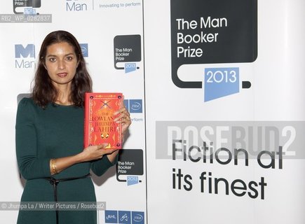 The Man Booker Prize 2013 Nominees..©Jhumpa La/Writer Pictures/Rosebud2