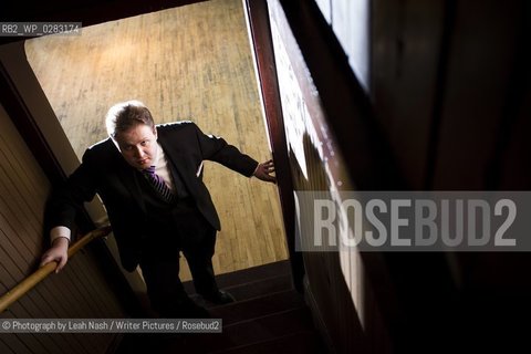 Roger Hobbs, American writer.18th April 2013..©Photograph by Leah Nash/Writer Pictures/Rosebud2