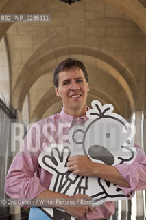 Jeff Kinney, Childrens Author, photographed at Penguin Books offices in the Strand..©2nd Decem/Writer Pictures/Rosebud2