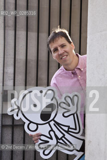 Jeff Kinney, Childrens Author, photographed at Penguin Books offices in the Strand..©2nd Decem/Writer Pictures/Rosebud2