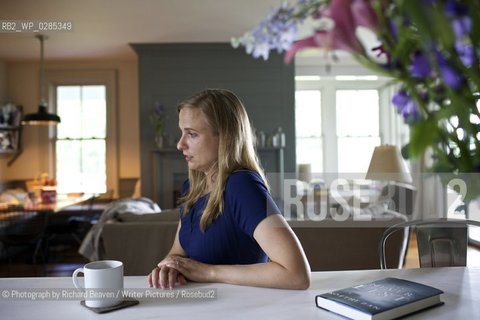 Koethi Zan, author of The Never List at her home in Ghent, New York, USA  June 28th 2013..©Photograph by Richard Beaven/Writer Pictures/Rosebud2