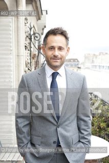 Alexander Maksik. Photographed in Paris, 12th January 2014..©Picture by Mathieu Bourgois/Writer Pictures/Rosebud2