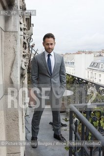 Alexander Maksik. Photographed in Paris, 12th January 2014..©Picture by Mathieu Bourgois/Writer Pictures/Rosebud2