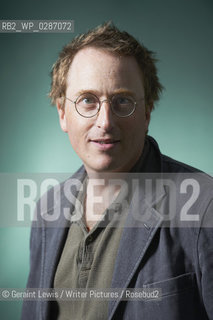 Jon Ronson, novelist and writer at The Edinburgh International Book Festival 2011. After the big screen version of his The Men Who Stare at Goats, Ronson could be forgiven for settling back and writing about annoying waiters and irritating parents. But entertaining as his writing about ordinary life is, he really gets motoring when delving into oddball affairs on a more global scale. In The Psychopath Test, he wants to know whether you can easily tell if someone is a bit unhinged and if it is really true that those in power have many of the characteristics of your classic psychopath..Copyright©Geraint Lewis/Writer Pictures/Rosebud2
