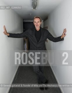 Mike Rutherford at Waterstones Head Office Piccadilly London..©Genesis guitarist & founder of Mike and The Mechanics has written his autobiography The Living Years.19th January 2014 ..Photograph by Nick Cunard/Writer Pictures/Rosebud2