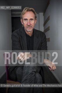 Mike Rutherford at Waterstones Head Office Piccadilly London..©Genesis guitarist & founder of Mike and The Mechanics has written his autobiography The Living Years.19th January 2014 ..Photograph by Nick Cunard/Writer Pictures/Rosebud2