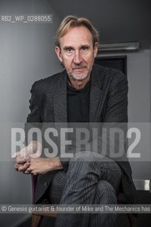Mike Rutherford at Waterstones Head Office Piccadilly London..©Genesis guitarist & founder of Mike and The Mechanics has written his autobiography The Living Years.19th January 2014 ..Photograph by Nick Cunard/Writer Pictures/Rosebud2