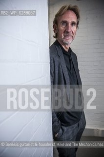 Mike Rutherford at Waterstones Head Office Piccadilly London..©Genesis guitarist & founder of Mike and The Mechanics has written his autobiography The Living Years.19th January 2014 ..Photograph by Nick Cunard/Writer Pictures/Rosebud2